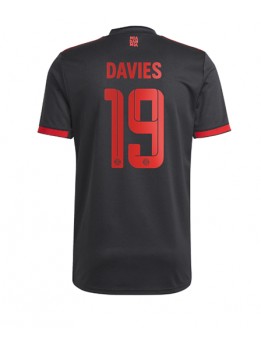 Bayern Munich Alphonso Davies #19 Ausweichtrikot 2022-23 Kurzarm